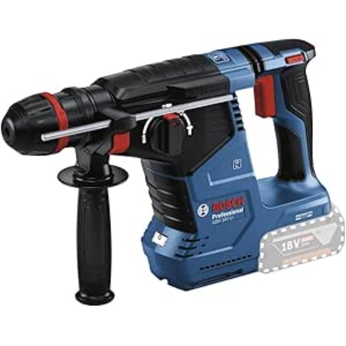 Bosch 18V 5Ah Cordless Rotary Hammer 26mm 2.4J Model GBH 187-LI